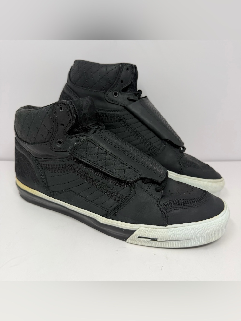 Vans Syndicate x Taka Hayashi Men’s Owen Hi Vulc Skate Shoe Sz 11 Black Leather